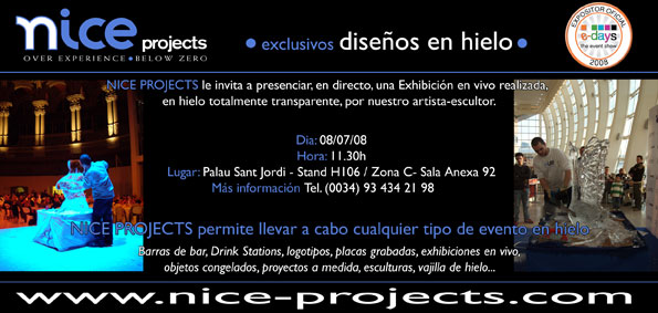 Invitaci&oacute;n a una exhibici&oacute;n en vivo en e-days '08