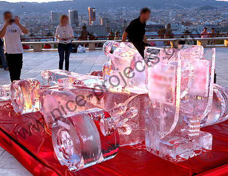 Escultura de hielo
